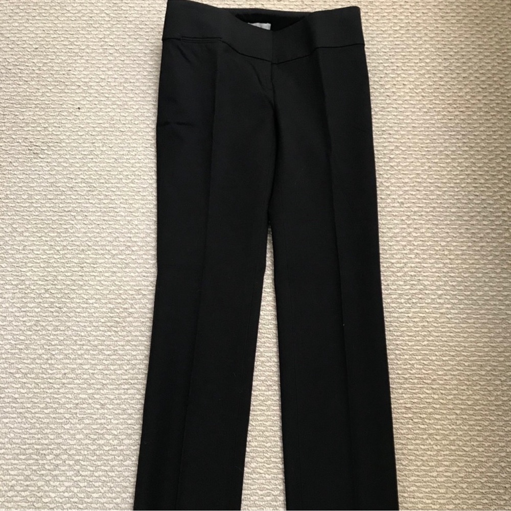 Ann Taylor Loft Classic Black Straight Leg Pants